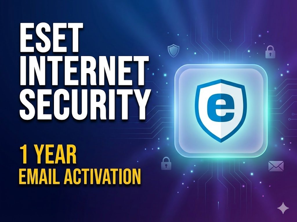 ESET Internet Security – 1 Year Official Subscription (Email Activation)
